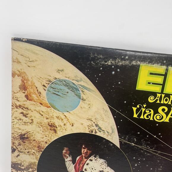 Vintage 70s Elvis Aloha from Hawaii via satellite double LP vinyl - Picture 2 of 14